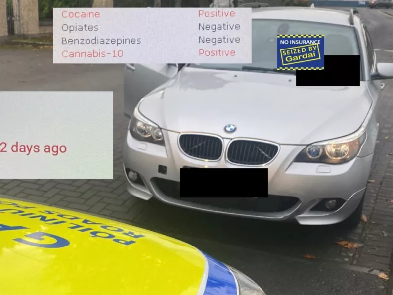 Unlicensed BMW motorist under the influence of drugs arrested in Tipperary