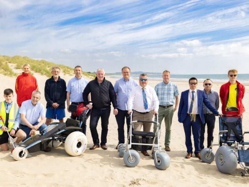 Beach strollers and wheelchairs available free of charge in Wexford