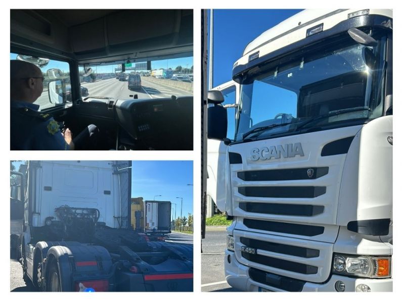 New unmarked Garda HGV launched to target distracted drivers