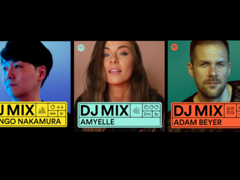 Spotify launches full-length DJ mixes