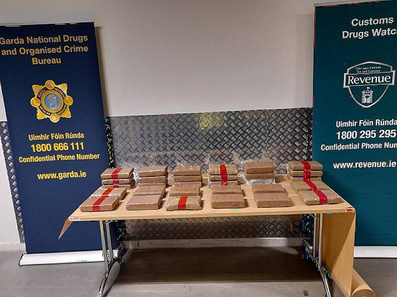 €2.1 million worth of cocaine seized in Rosslare