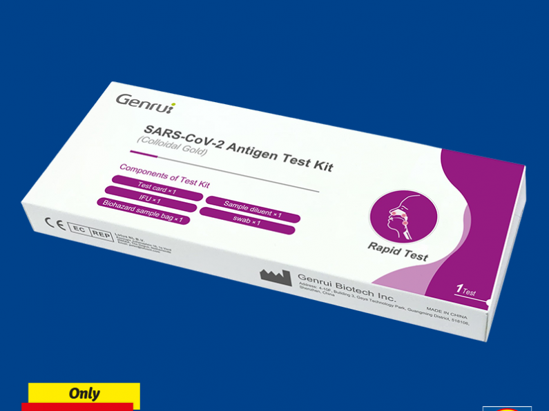 Lidl is to start selling single antigen tests for €3 tomorrow