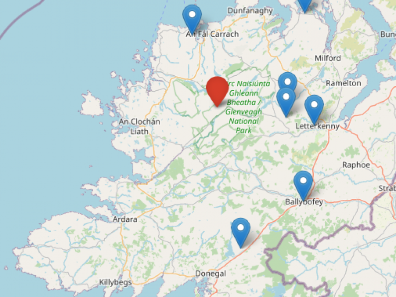 2.5 magnitude earthquake detected in Donegal