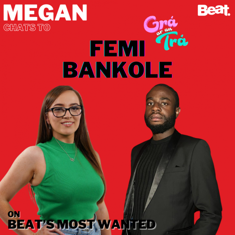 Megan Chats to Grá ar an Trá Contestant Femi Bankole