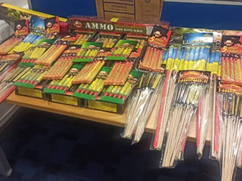 Gardaí seize large amount of illegal fireworks in Co. Tipperary