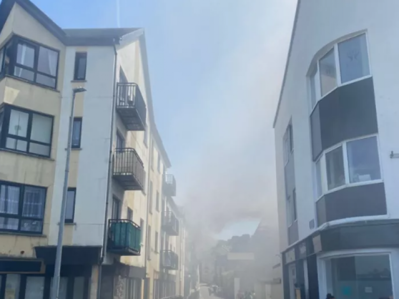 Emergency Services battle blaze in Wexford