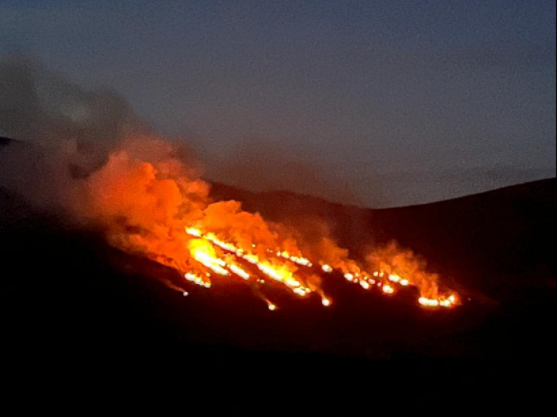 Fire services battle another blaze in Carlow