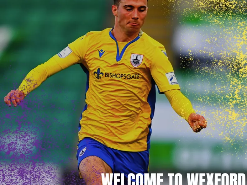 Wexford FC confirm the signing of Karl Chambers