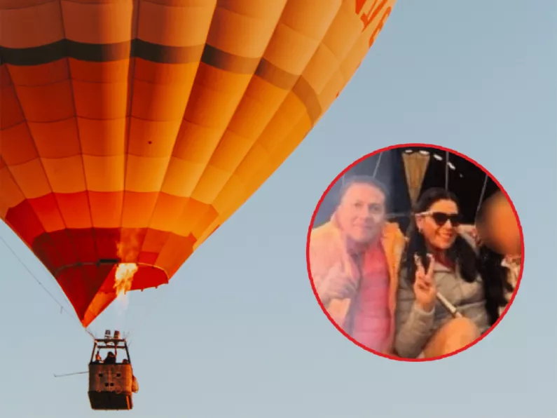 Couple killed after hot air balloon bursts into flames mid-air