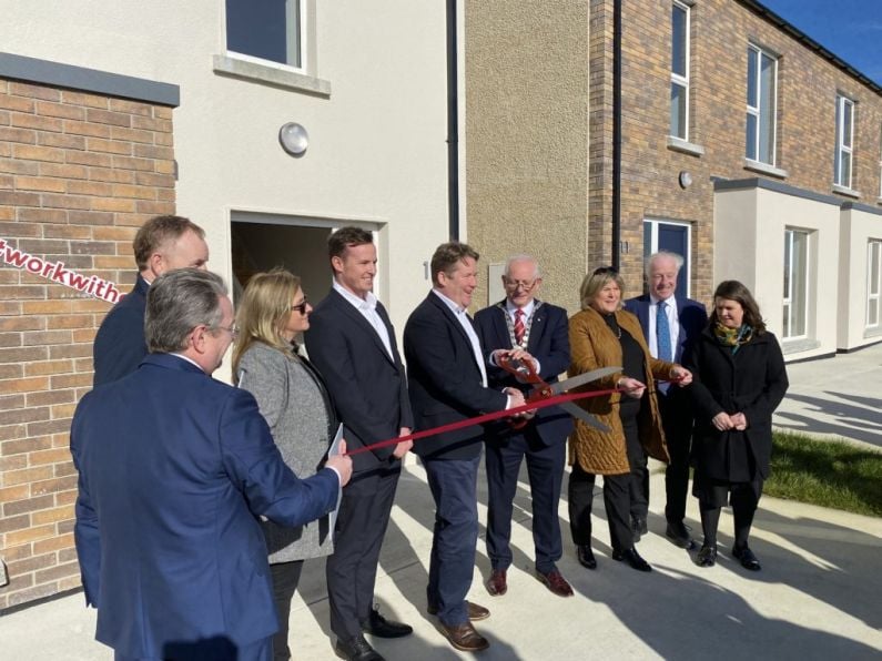 Housing Minister unveils new social housing development in Co Waterford