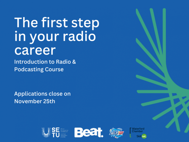 Applications now open for Beat and SETU Certificate in Radio and Podcasting