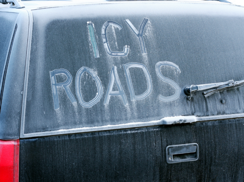 Ice warning to come into effect this evening
