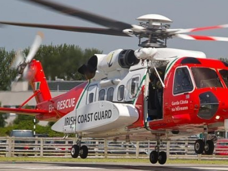 Man airlifted from island after falling from a roof