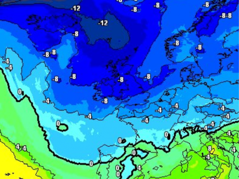 Arctic Blast to be felt across Ireland from this weekend