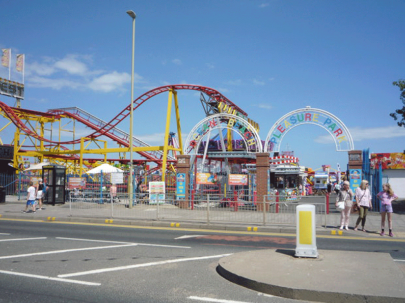 Man dies following workplace accident at beach-side amusement park