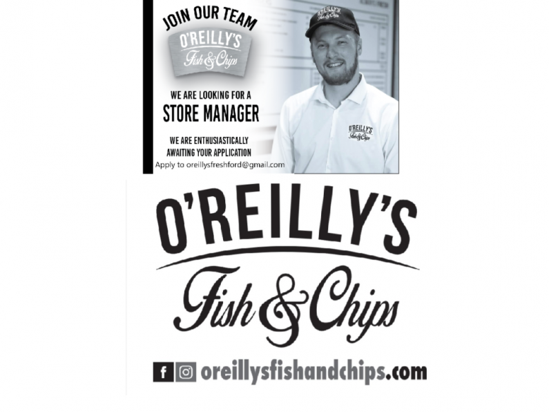 O'Reilly's Fish & Chips at MACE - Store Manager