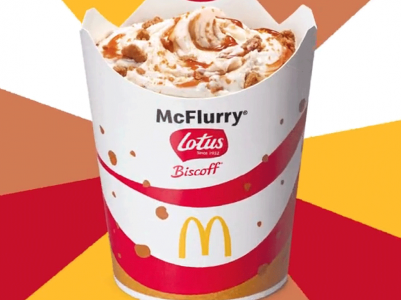 McDonald's finally launches the Lotus Biscoff McFlurry in Ireland