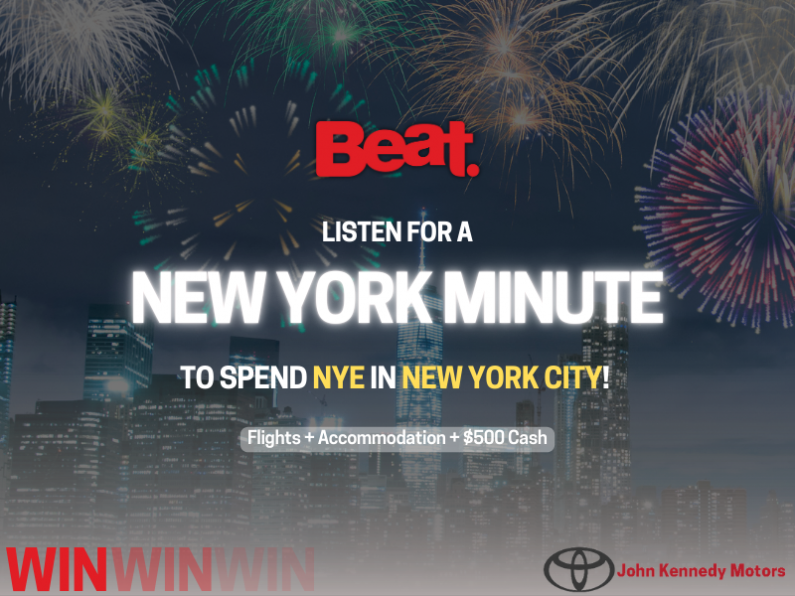 WIN NYE in NYC with John Kennedy Motors!