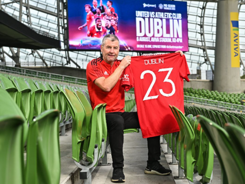 Manchester United to play pre-season friendly at Aviva Stadium