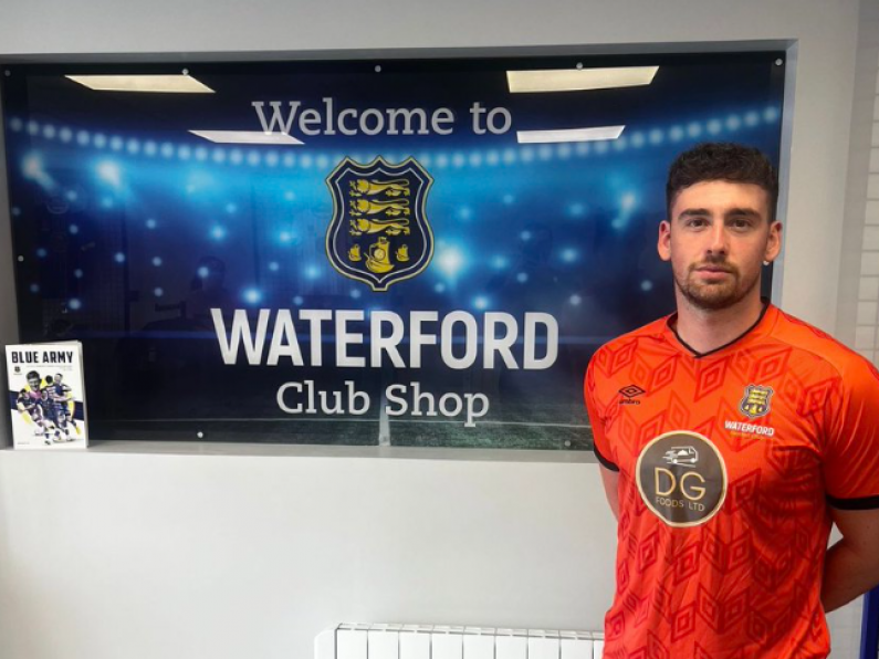 Waterford FC confirm the signing of Sam Sargeant