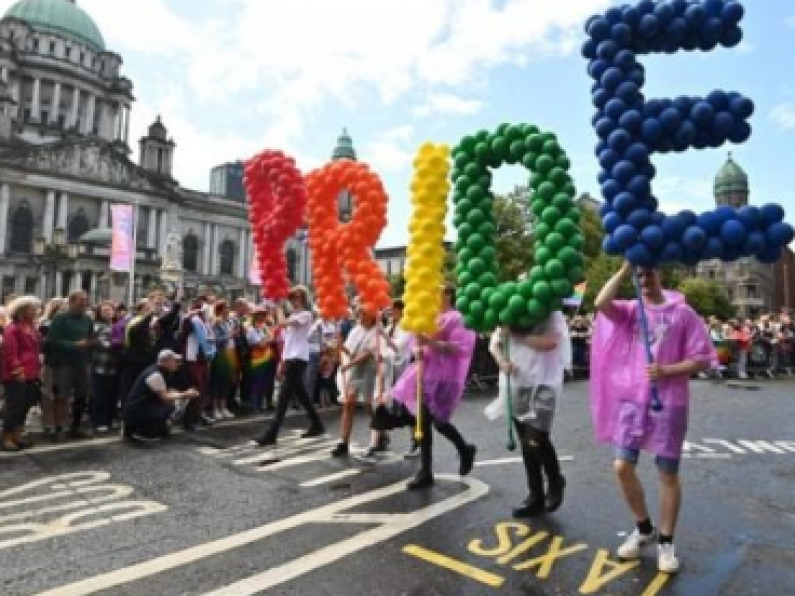 Thousands take to the streets of Belfast for Pride parade