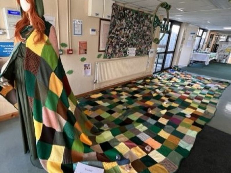 Handmade St. Brigid's Cloak reunites Waterford community post-covid