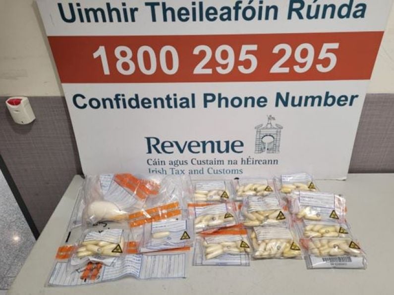 Woman (30s) arrested after cocaine worth €134,000 seized at Dublin Airport