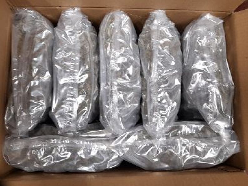 Over 22 kilos of cannabis seized at Dublin Airport destined for South East addresses