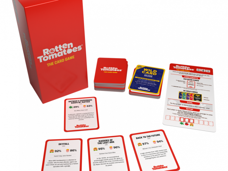 Are you a movie buff? Rotten Tomatoes has launched its first ever card game