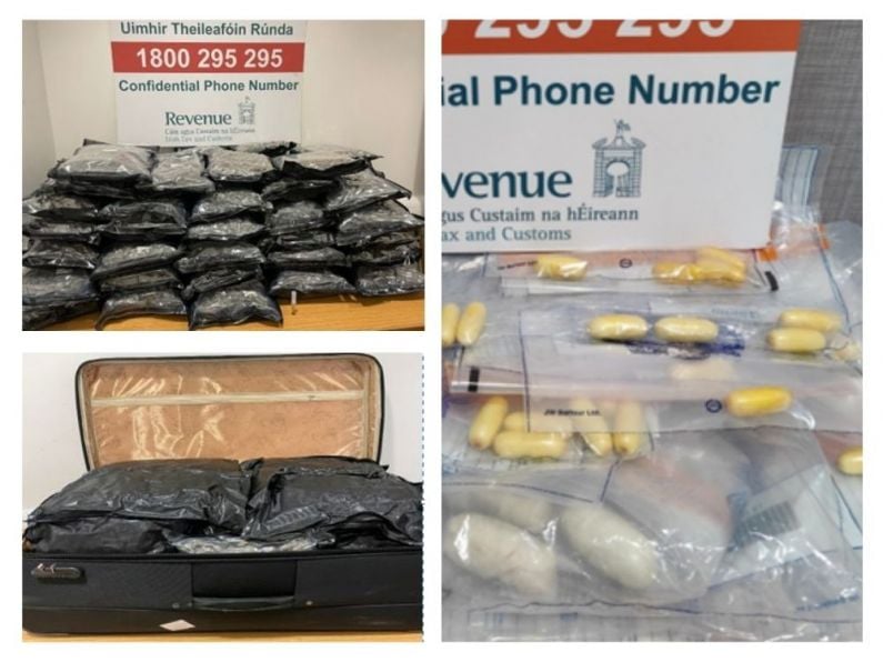 Almost €45million worth of drugs seized by Revenue in August 2024