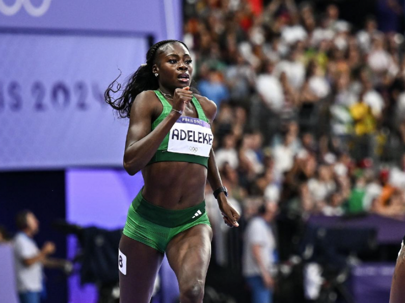 Rhasidat Adeleke narrowly misses out on medal in the 400m final at the Paris Olympics