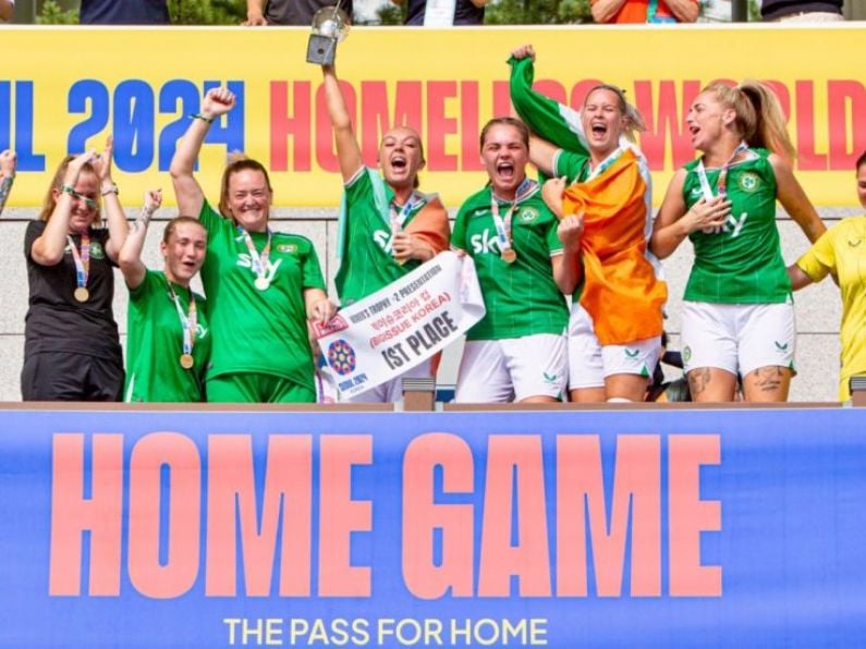 Ireland Women's Team win 2024 Homeless World Cup