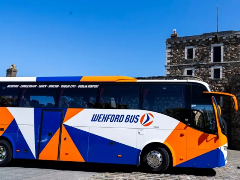 Wexford Bus spotted overseas in unusual location