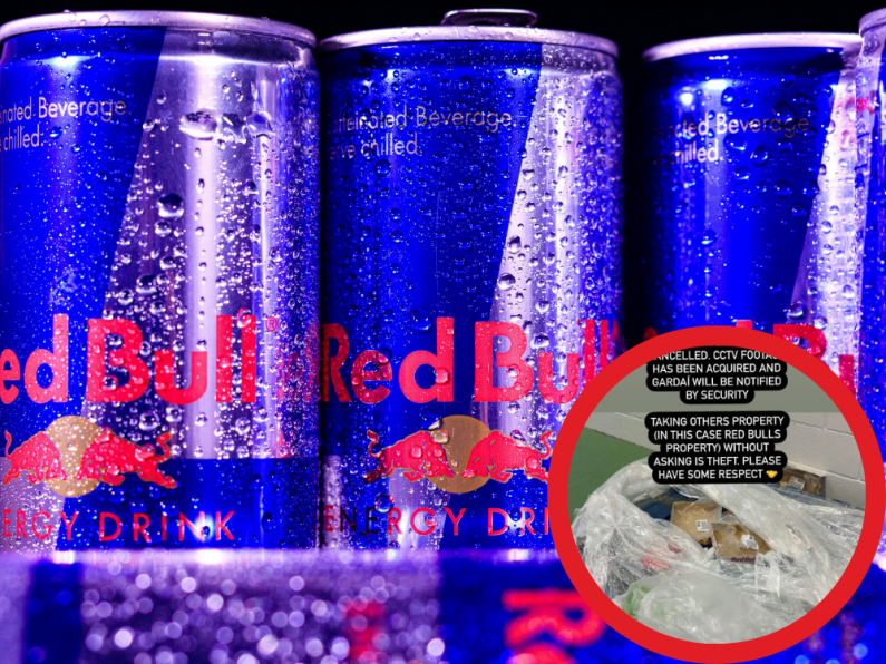 Thousands worth of Red Bull stolen from SETU Waterford