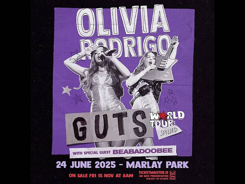 Olivia Rodrigo announces Marlay Park gig