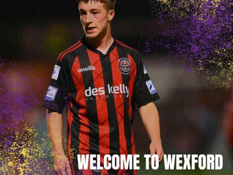 Wexford FC announce the signing of talented midfielder
