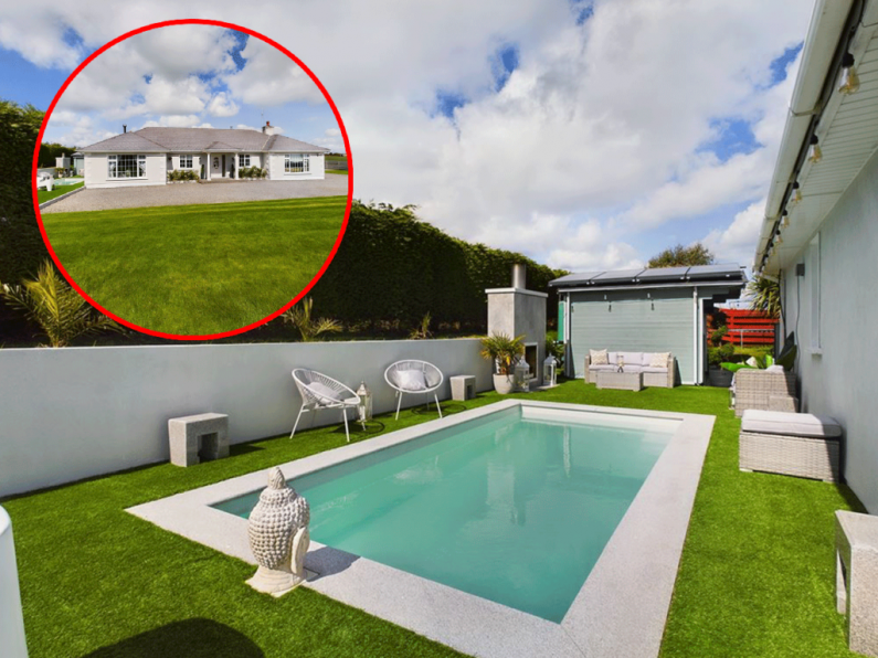 County Waterford bungalow with 'Love Island-style' pool hits the market for €560,000