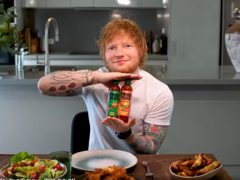 New range of hot sauces launched by UK singer-songwriter