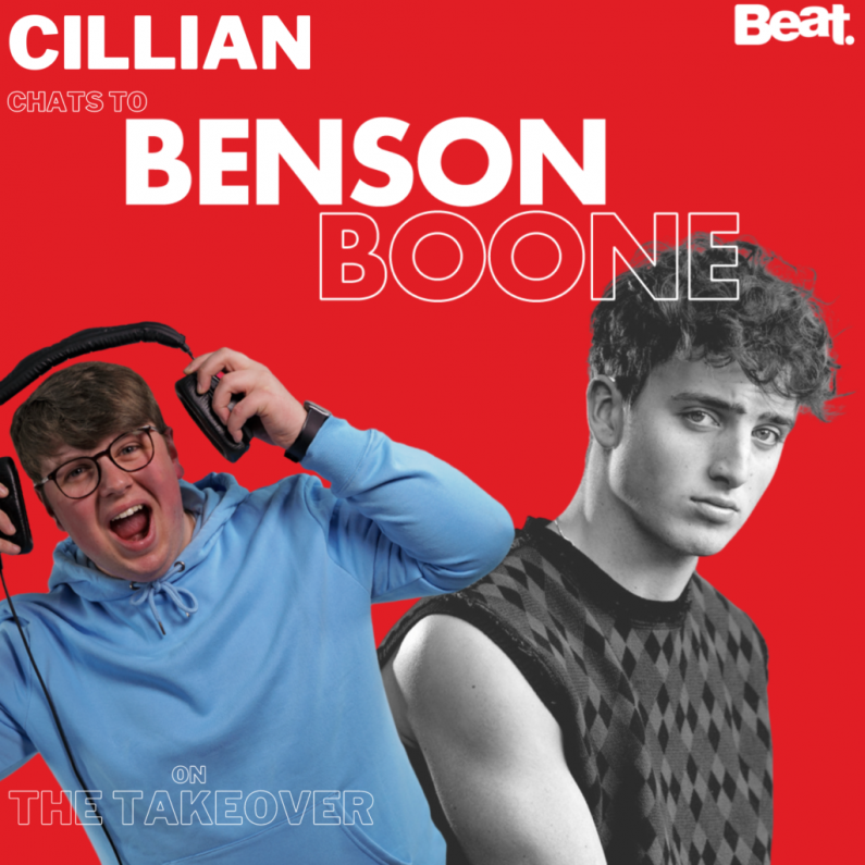 Cillian chats to Benson Boone on The Takeover