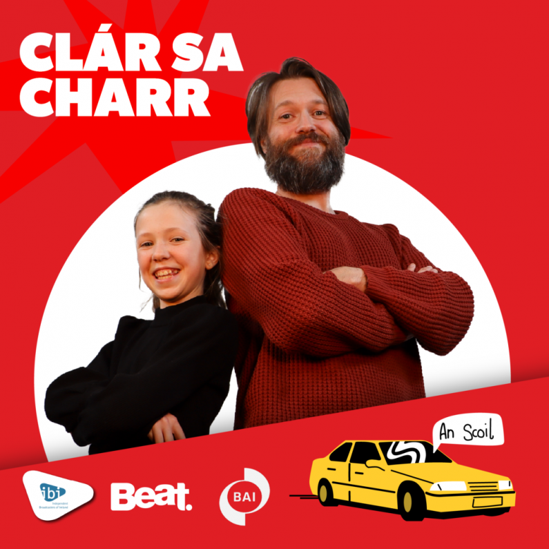 Niall and Sho chat with Jess agus Éilis about new feature, Clár sa Charr