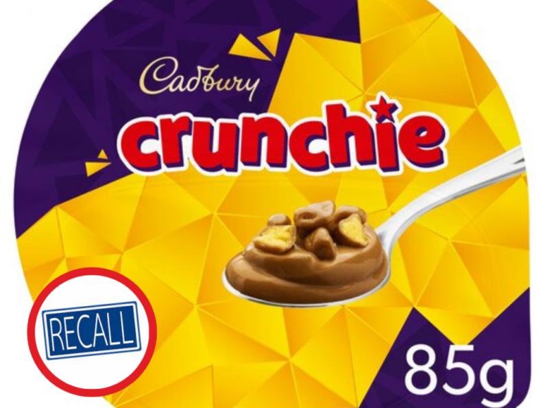 Recall of several Cadbury products over Listeria concerns