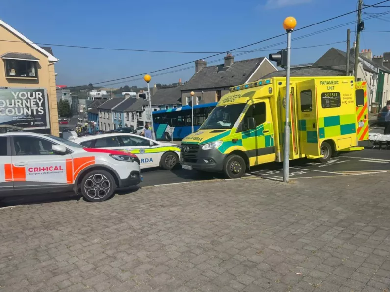 Emergency services attending hit-and-run in Waterford City