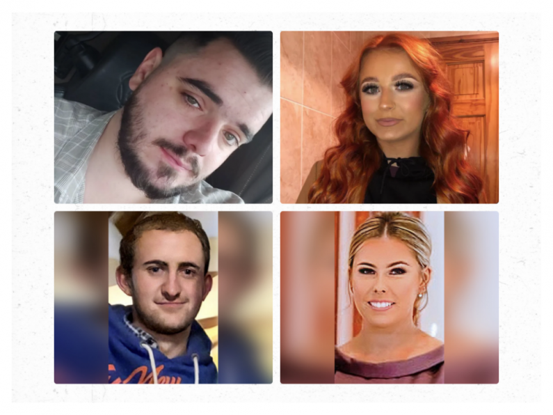 Four friends killed in collision named locally