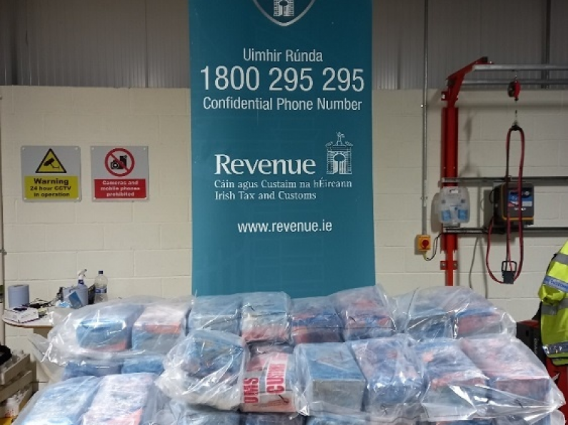 Two arrested after 163kg of cocaine seized in Wexford