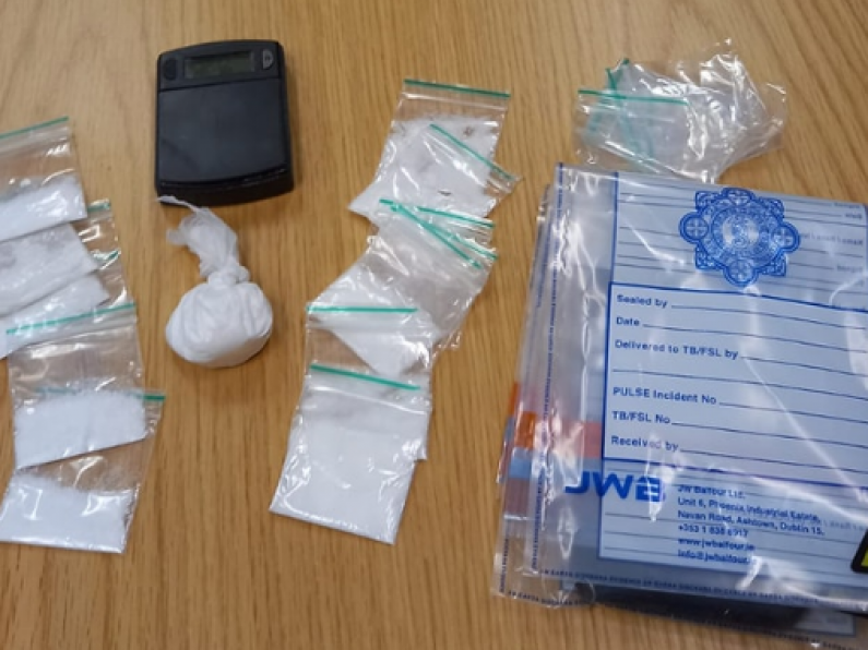 Man arrested as €2,500 worth of cocaine seized in Co. Tipperary