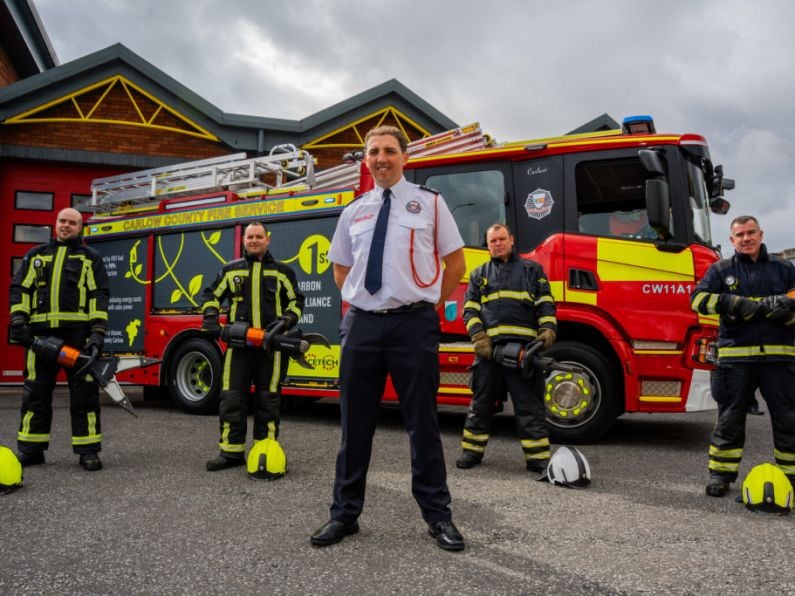 Carlow fire engine first in the world powered by hydrotreated vegetable oil