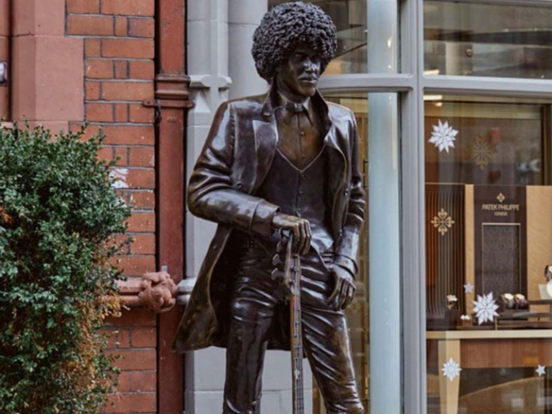 Phil Lynott statue damaged by plectrums