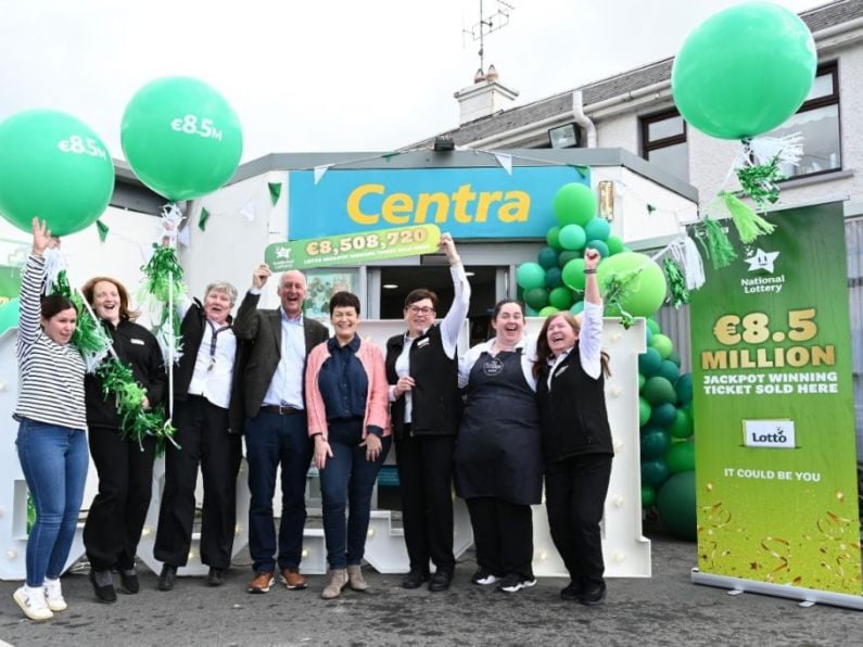 €8.5 million Kilkenny lotto winner finally comes forward as shop celebrates second win in 3 years