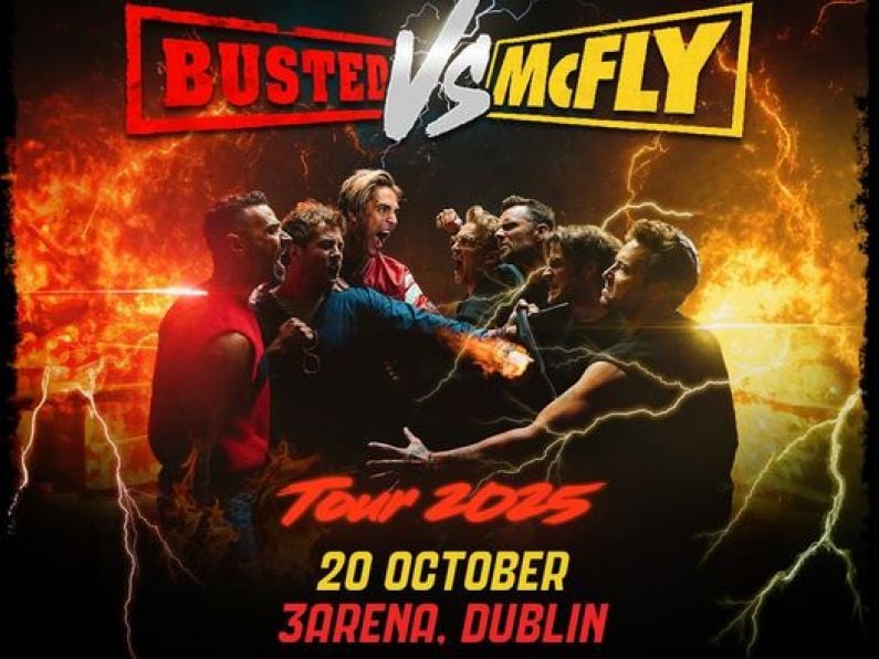 Busted vs McFly announce Dublin concert