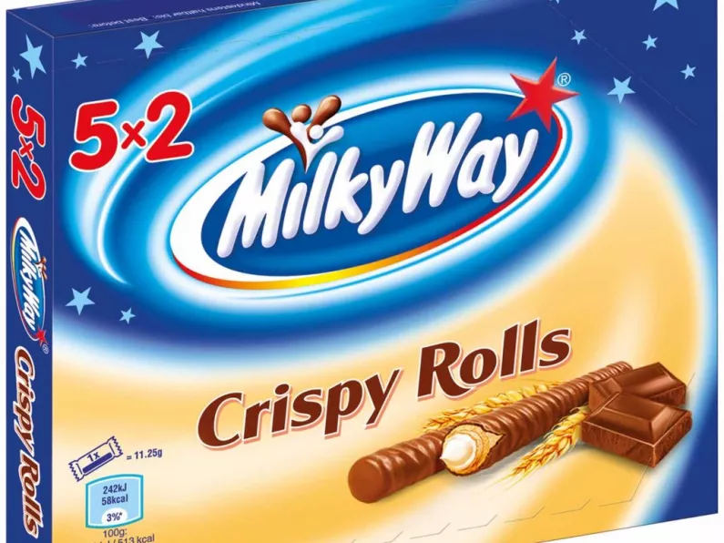Milky Way Crispy Rolls have been discontinued